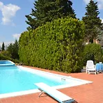 Con Piscina E Tennis Lägenhetshotell Montespertoli